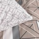 Комплект покривка за завивка TODAY Бежов 240 x 200 cm Геометричен