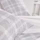Комплект покривка за завивка TODAY Lines Светло сив 220 x 240 cm 3 Части