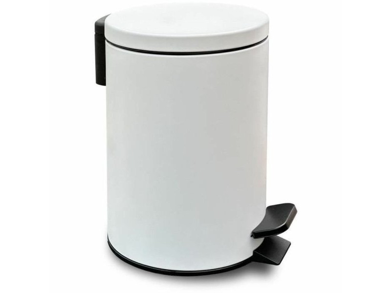 Кошче с педал TODAY UTILITY Бял 3 L 17 x 25 cm