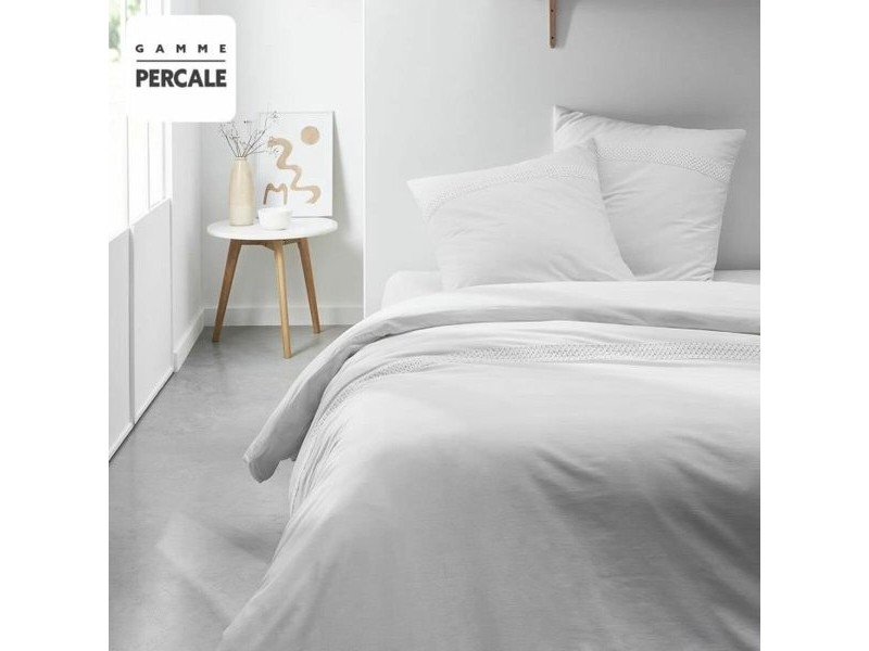 Комплект покривка за завивка TODAY Percale Бял 220 x 240 cm