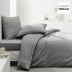 Комплект покривка за завивка TODAY Percale Сив 220 x 240 cm