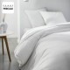 Комплект покривка за завивка TODAY Percale Бял 240 x 260 cm Ресни