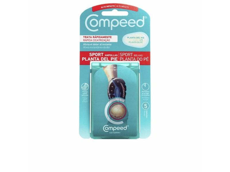 Превръзки за мехури Compeed 5 броя Ходило на крака