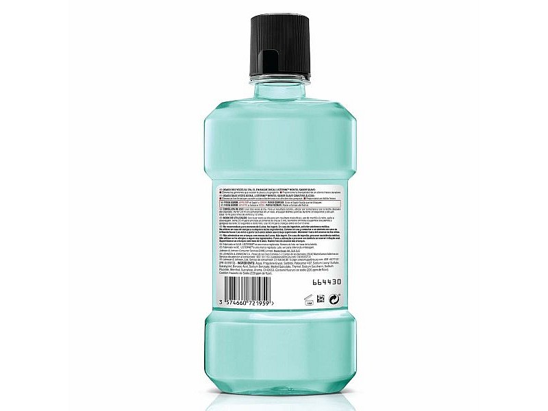 Вода за Уста Listerine Cool Mint Zero Alcohol 500 ml