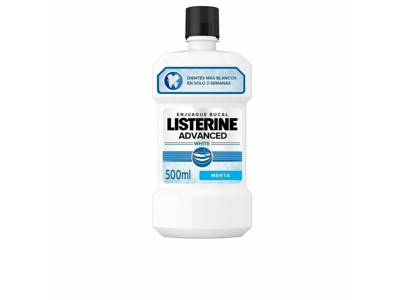 Вода за Уста Listerine Advanced  Избелващо вещество (500 ml)