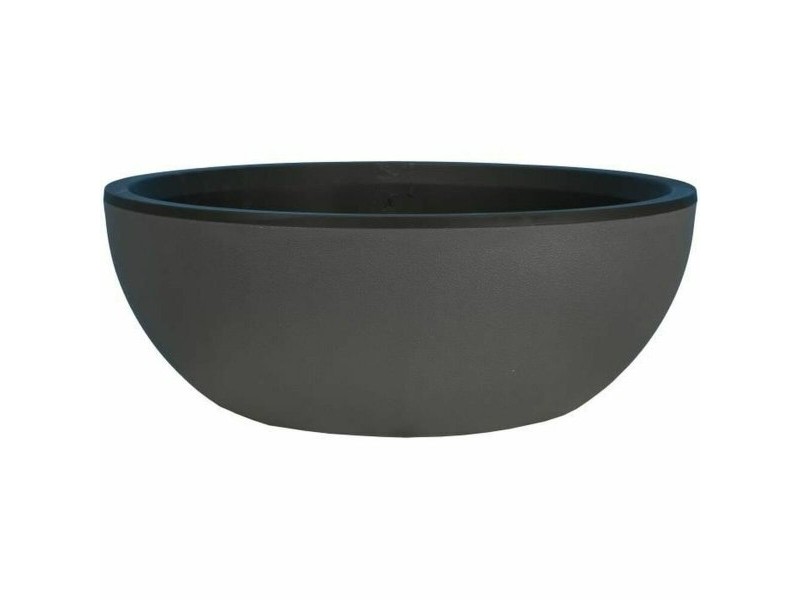 Саксия Riviera Granite Ø 40 cm Сив