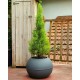 Саксия Riviera 814276 Сив Кръгъл Pall Ø 40 cm
