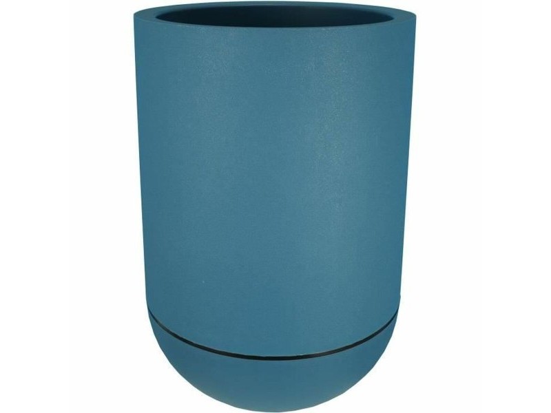 Саксия Riviera Бял Ø 40 cm Пластмаса Кръгъл