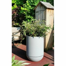 Саксия Riviera D40 Ø 40 cm Сив Камък Пластмаса Кръгъл