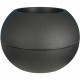Саксия Riviera Черен Пластмаса Кръгъл Pall Ø 50 cm