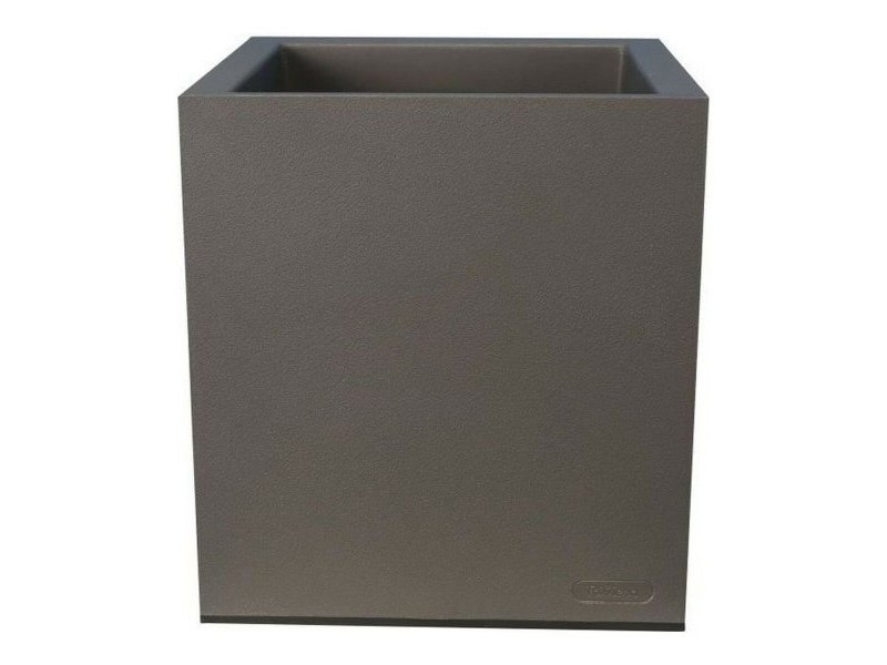 Саксия Riviera Сив Пластмаса Квадратек