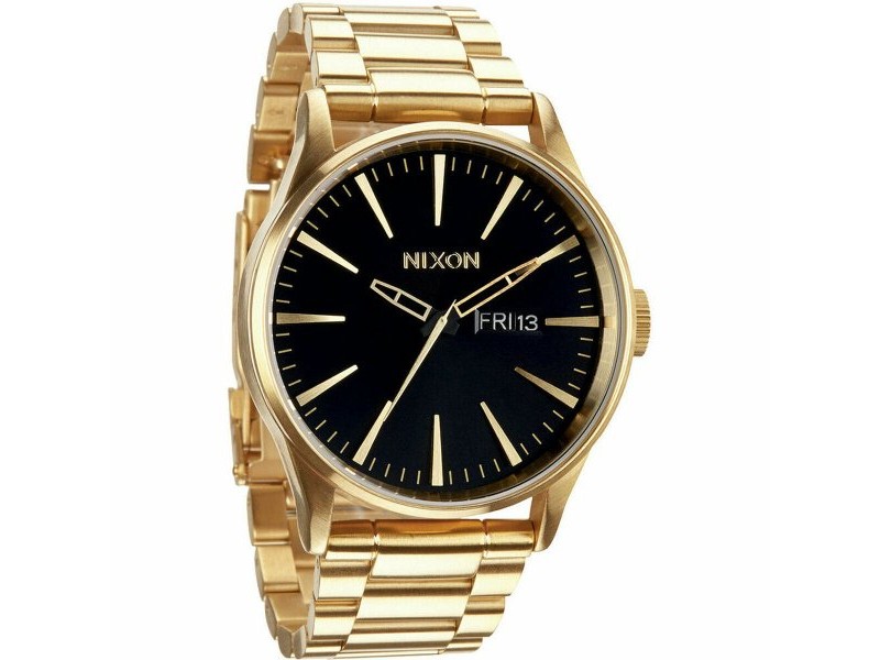 Мъжки часовник Nixon A356-510 Черен Злато