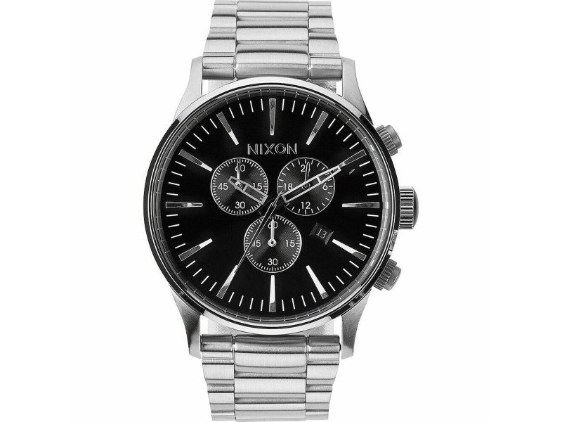 Мъжки часовник Nixon Sentry Chrono Сребрист