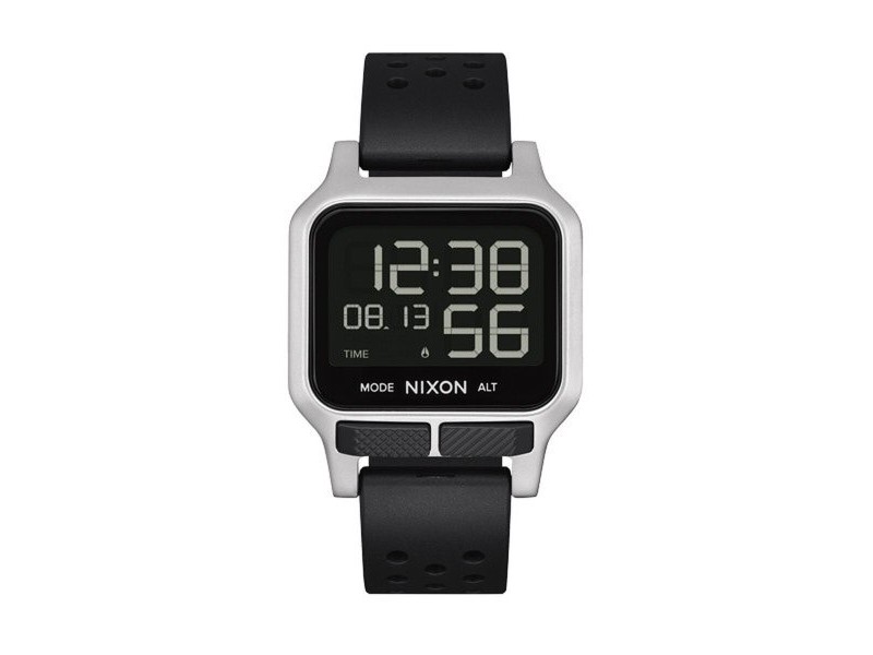 Мъжки часовник Nixon A1320-130 Черен Сребрист
