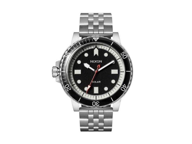 Мъжки часовник Nixon A1402-5233 Черен Сребрист