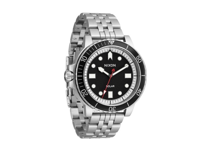 Мъжки часовник Nixon A1402-5233 Черен Сребрист