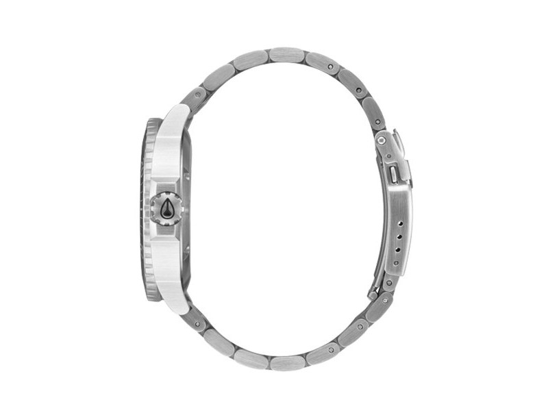 Мъжки часовник Nixon A1402-5233 Черен Сребрист