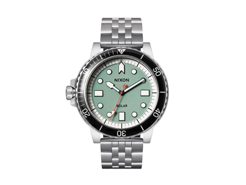 Мъжки часовник Nixon A1402-5235 Зелен Сребрист