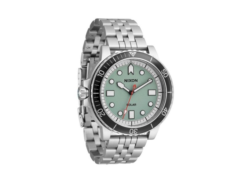 Мъжки часовник Nixon A1402-5235 Зелен Сребрист
