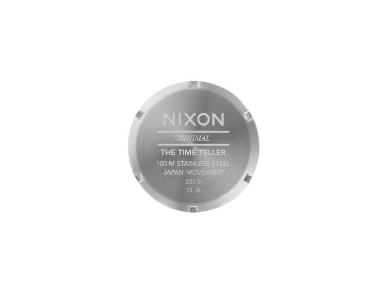 Мъжки часовник Nixon TIME TELLER Сребрист