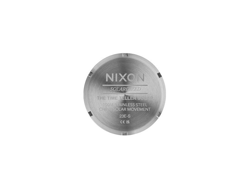 Мъжки часовник Nixon TIME TELLER SOLAR Сребрист