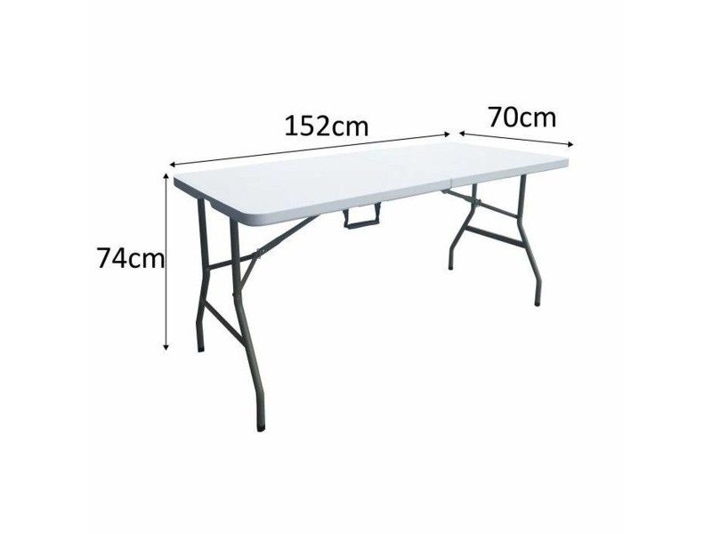 Сгъваема масичка ZJF152CZ 152 x 70 x 74 cm