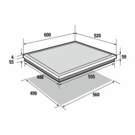Индукционен Котлон Sauter SPI4664B 60 cm 5700 W