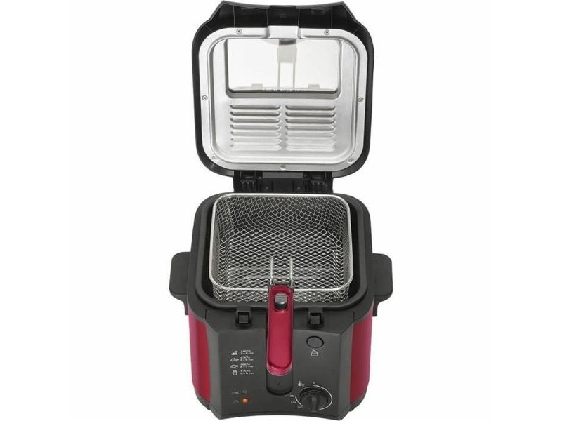 Фритюрник Brandt FRI25R Черен Червен 1 kg 2,5 L