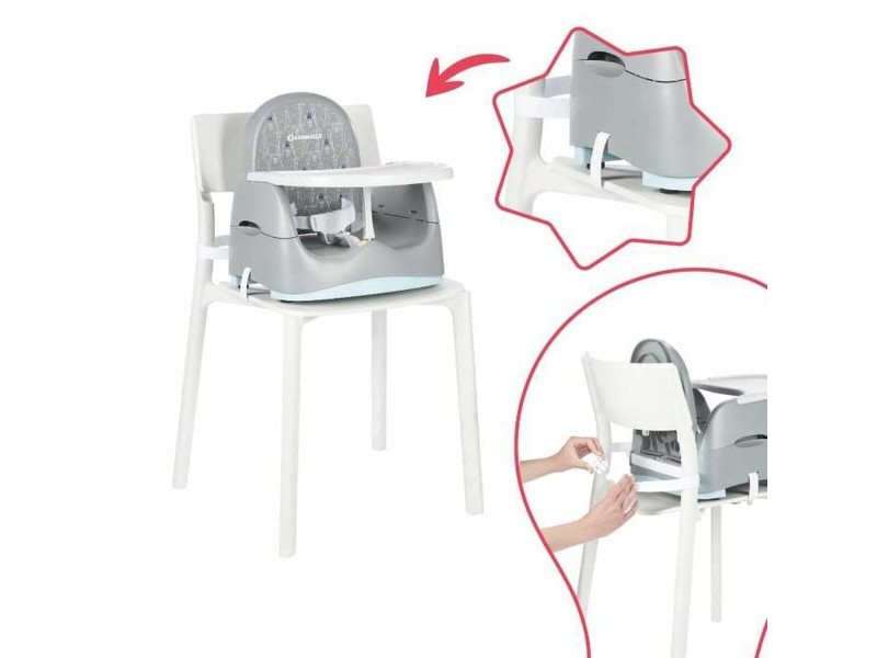 Трон Badabulle Sitzerhöhung 15 kg Бял/Сив
