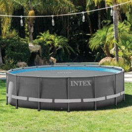 Покривало за плувен басейн Intex Bubble TIME UTF00142 Сив Кръгъл