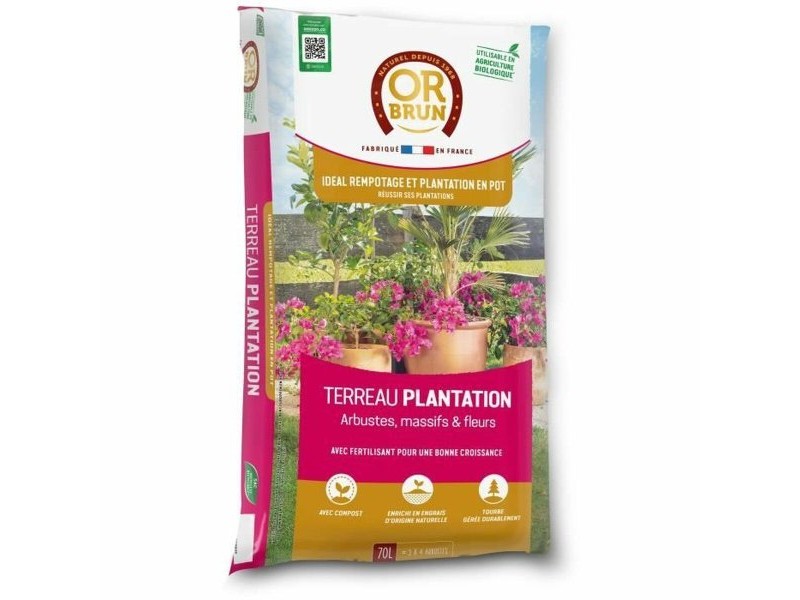 Почва за саксии OR BRUN OBRTPLAN70N