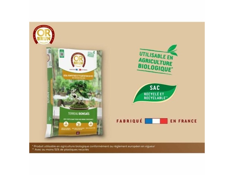 Почва за саксии OR BRUN BROWN GOLD 6 L