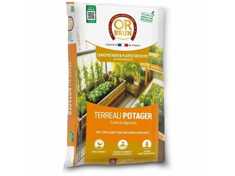 Почва за саксии OR BRUN OBRTCAPOT20N 20 L
