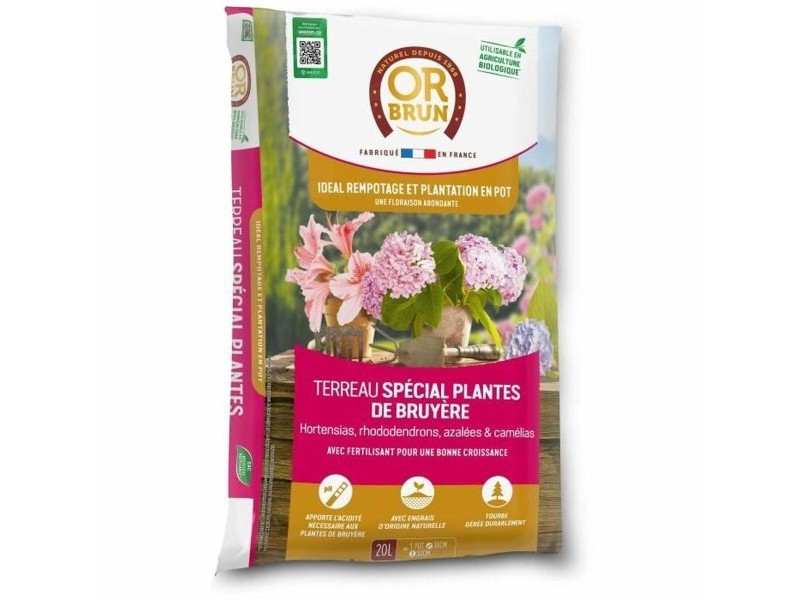 Почва за саксии OR BRUN 20 L