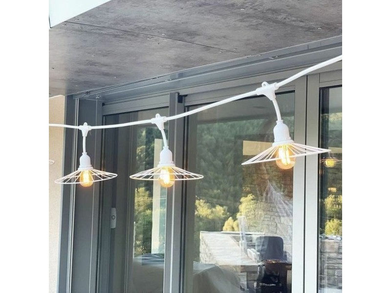 Гирлянда от LED Светлини Lumisky Бял 6 m