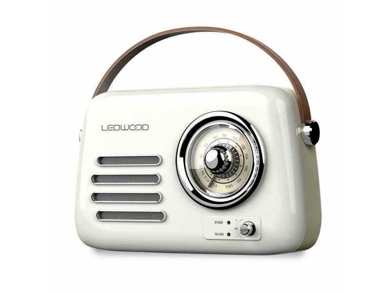 Радио-транзистор Ledwood ALMA WHI Бял 30 W