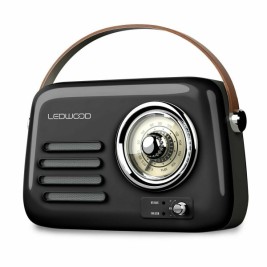 Радио-транзистор Ledwood ALMA NEGRO Черен 30 W