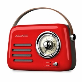 Радио-транзистор Ledwood ALMA RED Червен 30 W
