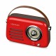 Радио-транзистор Ledwood ALMA RED Червен 30 W