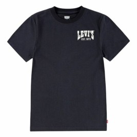 Детски Тениска с къс ръкав Levi's Lvb Valley View Черен 8 години