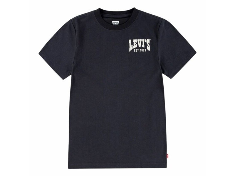 Детски Тениска с къс ръкав Levi's Lvb Valley View Черен 8 години