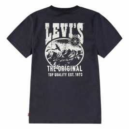 Детски Тениска с къс ръкав Levi's Lvb Valley View Черен 8 години