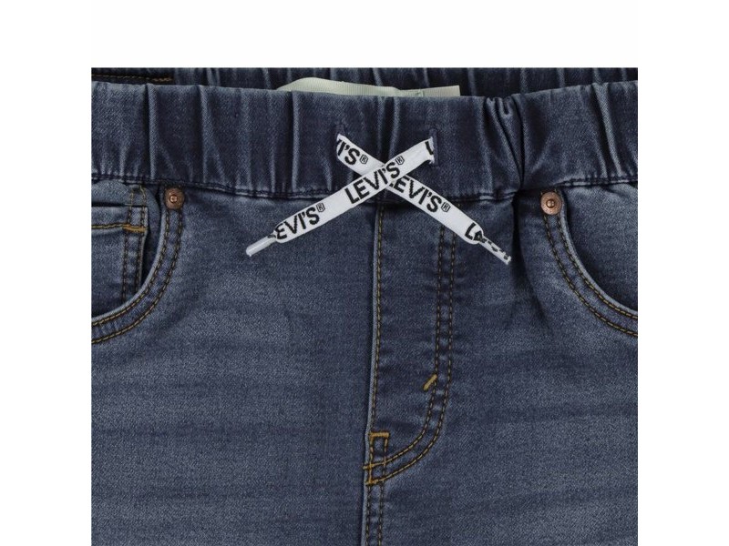 Детски дънки Levi's Lvb Skinny Fit Dobby Buckeroo Син