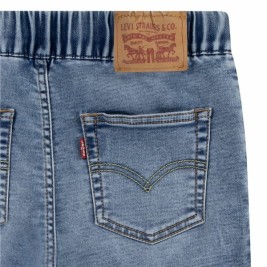 Детски дънки Levi's Lvb Skinny Fit Dobby Син