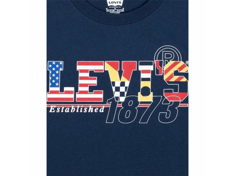Детски Тениска с къс ръкав Levi's Lvb Cast Off 4 години