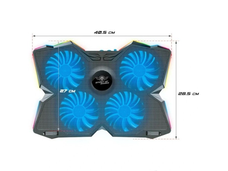 Охлаждаща постаква за лаптоп Spirit of Gamer SOG-VE500RGB