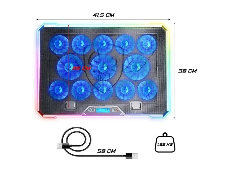 Охлаждаща постаква за лаптоп Spirit of Gamer Airblade 1300