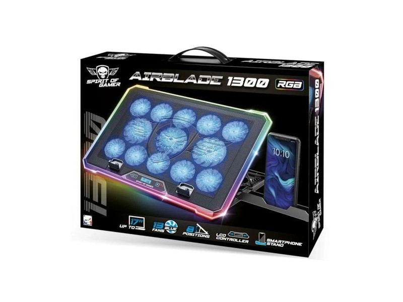Охлаждаща постаква за лаптоп Spirit of Gamer Airblade 1300