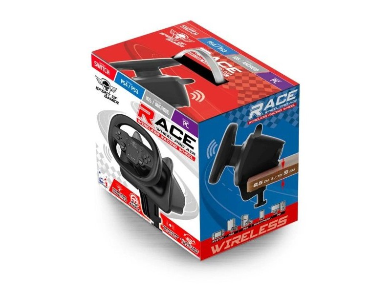 Състезателен Волан Spirit of Gamer Volante R-ACE Wheel Pro AIR
