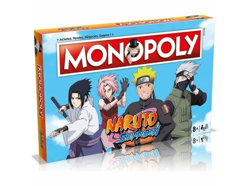 Настолна игра Winning Moves MONOPOLY Naruto (FR)